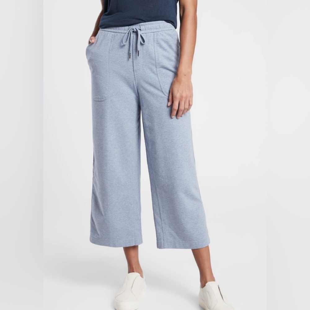 Athleta Farallon Heathered Wide Leg Crop